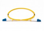 Broxnet Duplex LC/UPC to LC/UPC SM 9/125 2.0mm 2M LSZH Fiber Patch Cable